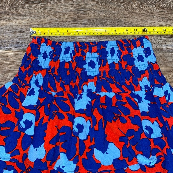 NWT🌺Sugarlips Matador Floral Eclipse Ruffle Skirt Size XS - Picture 8 of 16